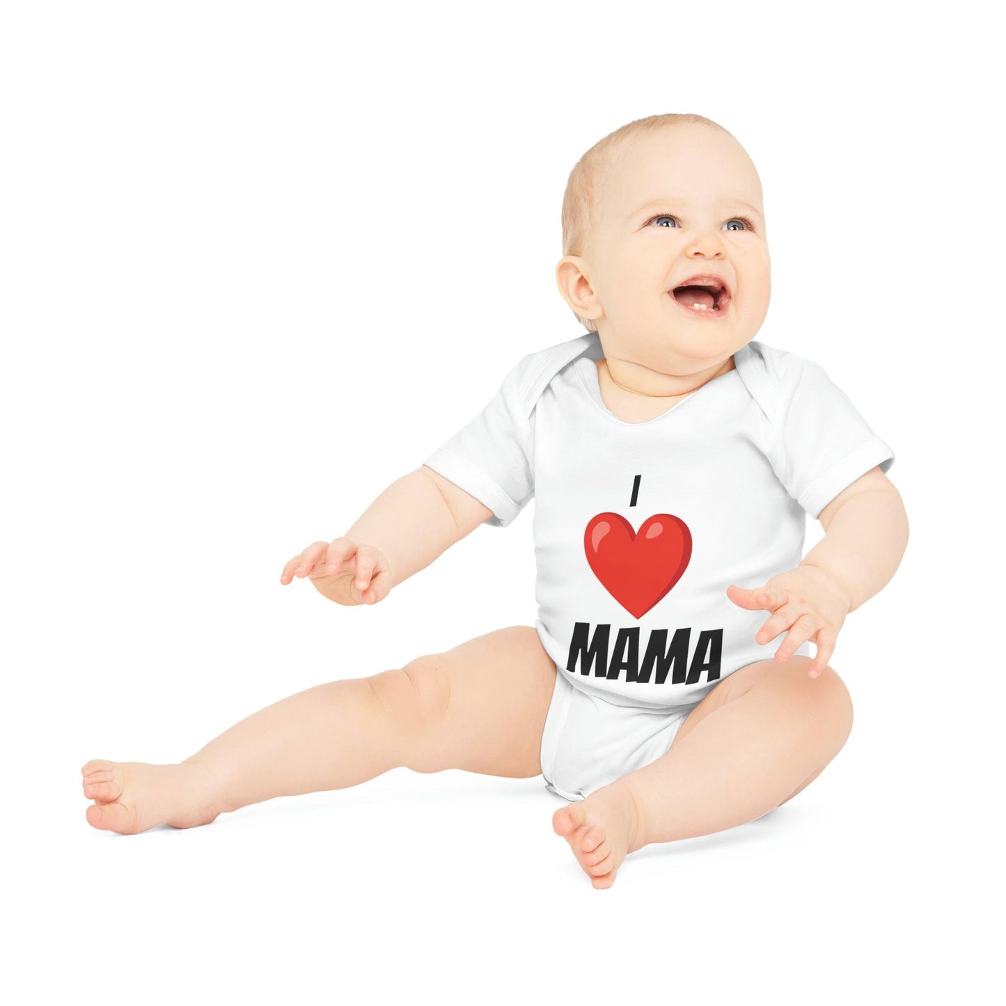I Love Mama Baby Rompertjes (Eco Friendly) - Everyday Emporium